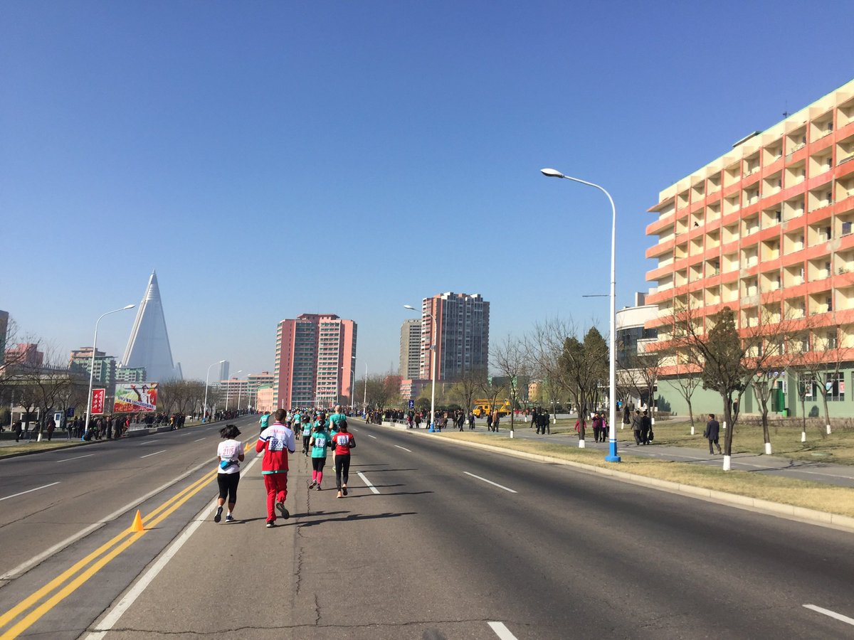 ColinCrooks1's tweet photo. #BritishEmbassy #Pyongyang will be joining @FCDOGovUK #GlobalMile tomorrow, though we will run our mile in the UK. Fond memories of running in #NorthKorea, including 2019 #PyongyangMarathon and last year’s DiploMile #MentalHealthAwarenessWeek @Piquer @ukinnl @UKinKorea https://t.co/DBnIvvykMb