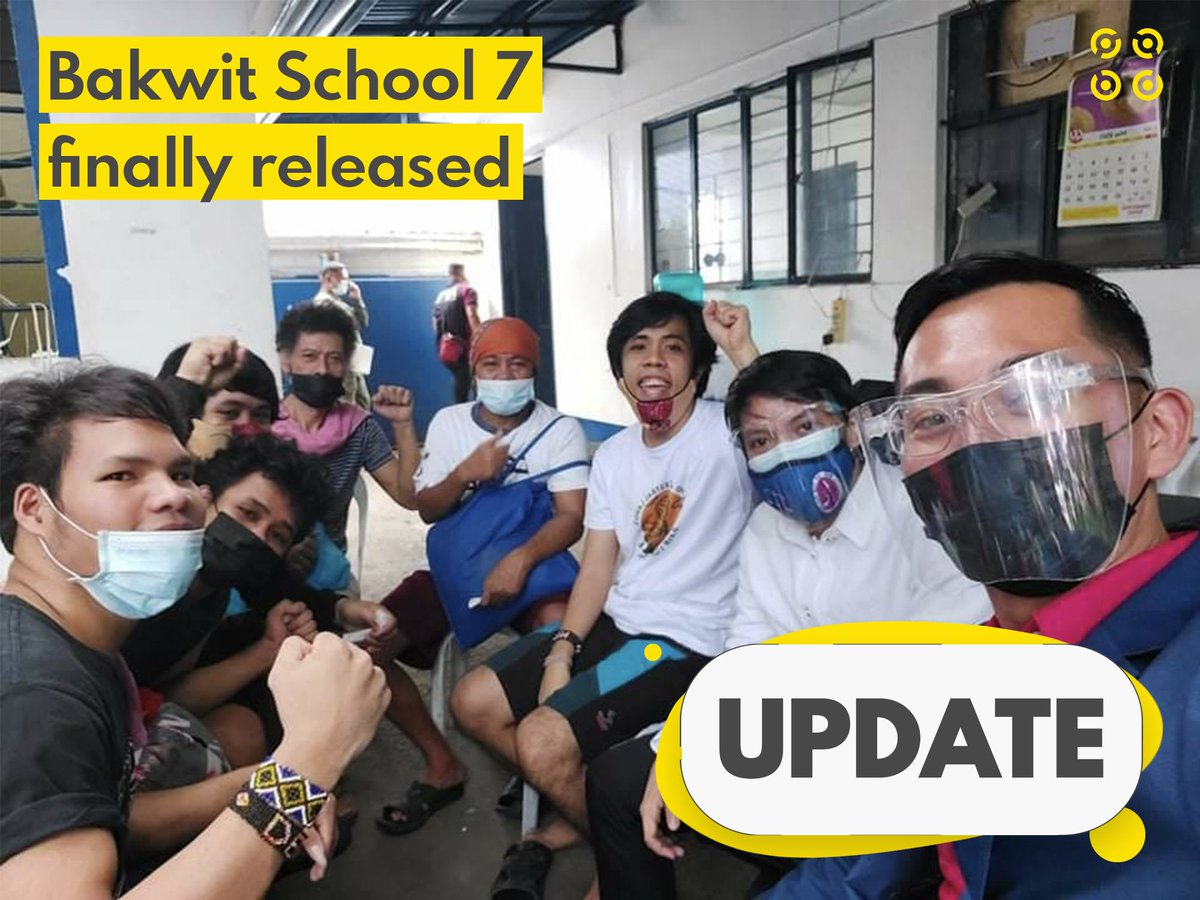 UPDATE: After being detained for three months, Chad Errol Booc, a Department of Computer Science alumnus and Lumad school volunteer teacher, and the rest of Bakwit School 7 were finally released today.

#FreeChadBooc
#FreeBakwitSchool7
#FreeLumad26
#StandWithBakwitSchool