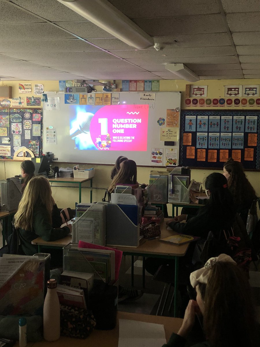 stbrigids_gns's tweet photo. 6th class girls are enjoying the Credit Union virtual quiz this morning👏🏼 @creditunionie #monsterschoolsquiz #R13 https://t.co/HWCEbt4uDc