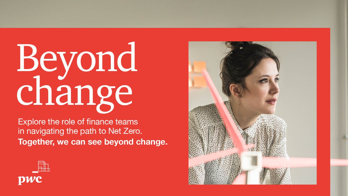 What is finance’s role in navigating the path to #NetZero? Find out by registering for this <a href="/PwC_UK/">PwC UK</a> webinar on 20 May at 12pm, part of the #FinanceTransformation series: pwc.to/3nxjyfE #SeeBeyondChange