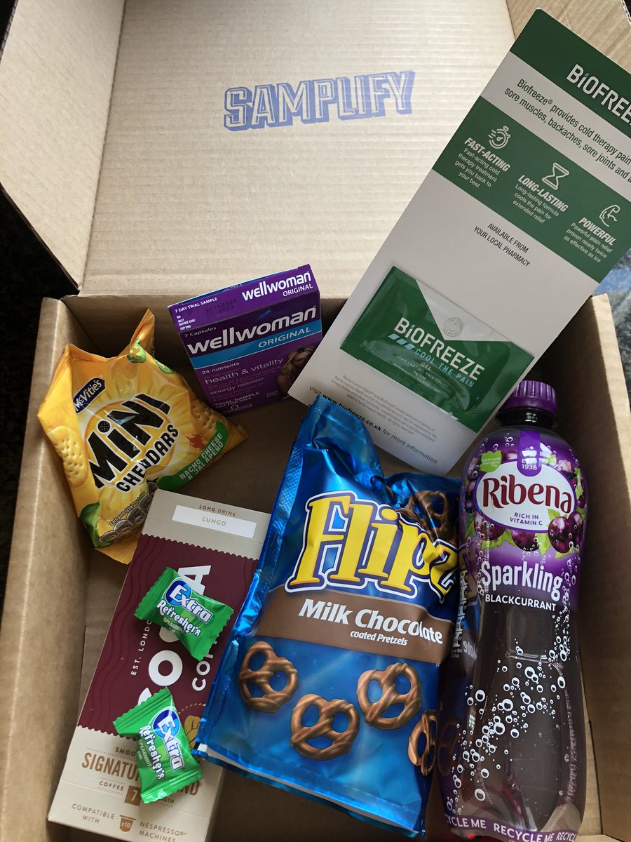 Thanks <a href="/SamplifyI/">Samplify_irl</a> for the goodies. Can’t wait to get stuck in and sample all!