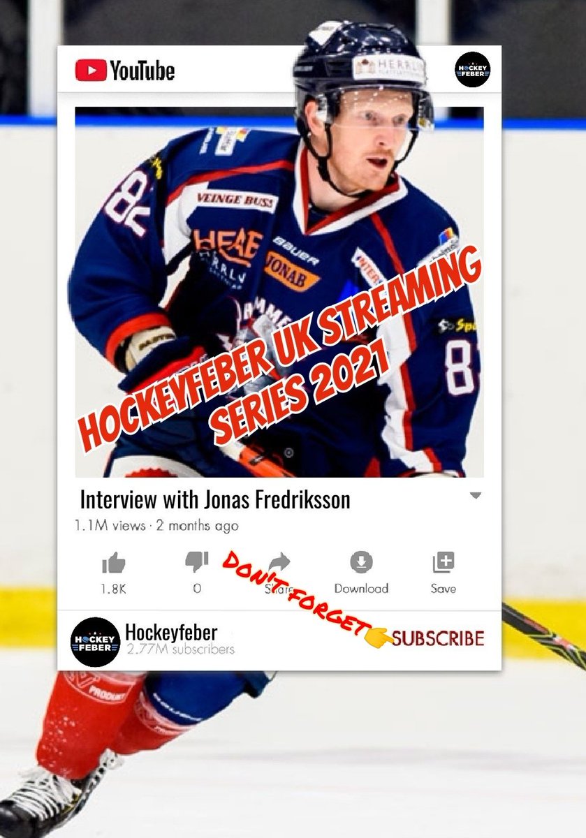 <a href="/StOlafMHockey/">St. Olaf Men's Hockey</a> <a href="/steelershockey/">TriggerHub Sheffield Steelers</a> @Bullskrigare <a href="/HalmstadHammers/">Halmstad Hammers</a> <a href="/Stingenl/">Sutton Sting</a> Do not forget that the English subtitles with the interview with Jonas Fredriksson are finished today, 19.00 pm (UK) DON'T MISS IT! LINK IN BIO Have a nice weekend