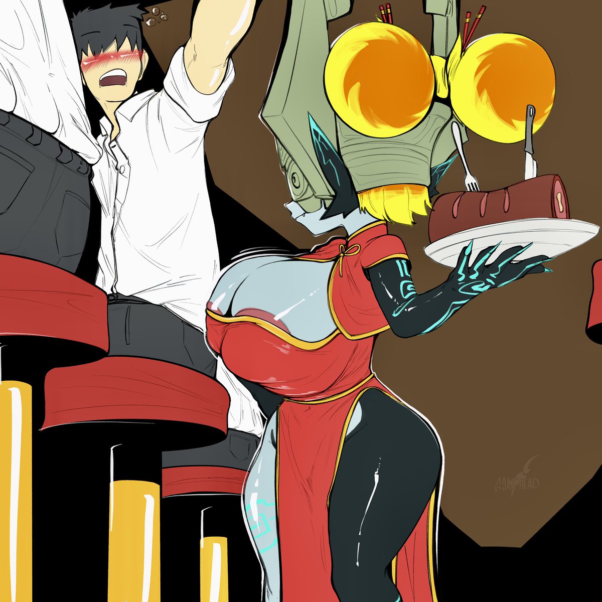 The little imp has been busy but she is back now! Ready to come and bother you all!