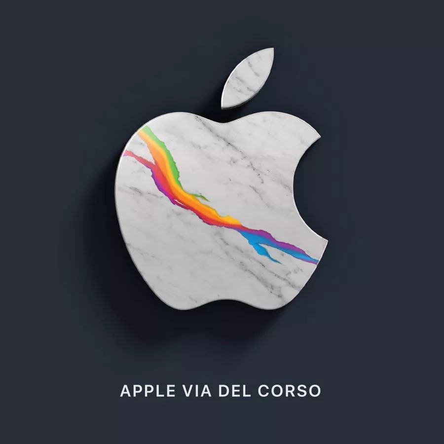 iMatteo_Pau's tweet photo. Da oggi campeggia il logo sulle vetrine del prossimo #AppleStoreViaDelCorso!!!
@MichaelSteeber https://t.co/U0zg5QIfxW