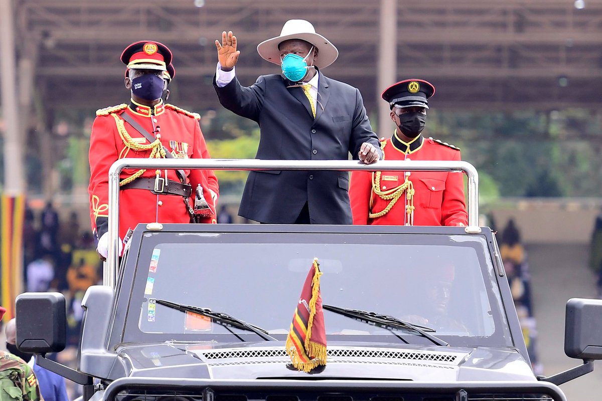 KagutaMuseveni's tweet photo. The elections are over. Let us get down to work. I urge you to enter one of the four economic sectors (Agriculture with cura, Industries, Services, and ICT) where jobs and wealth are and the government will support you to chase poverty from your homesteads. https://t.co/HYGkf4OOaf