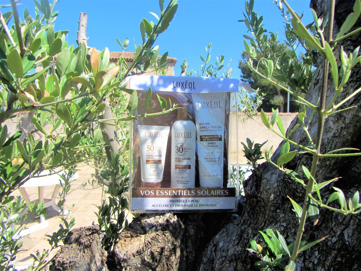 ThCityandBeauty's tweet photo. Prendre soin de sa peau avec la dernière nouveauté @luxeoloff , son Pack Solaire😃😎  https://t.co/f1xJmFAES7 via @ThCityandBeauty #luxeol #luxeolsolaire #bronzage  #hightprotection #spf50 #spf30 #protectionsolaire #tanextender #sun #sunprotection #skincare #paca #provence https://t.co/QlPzrU2qE3