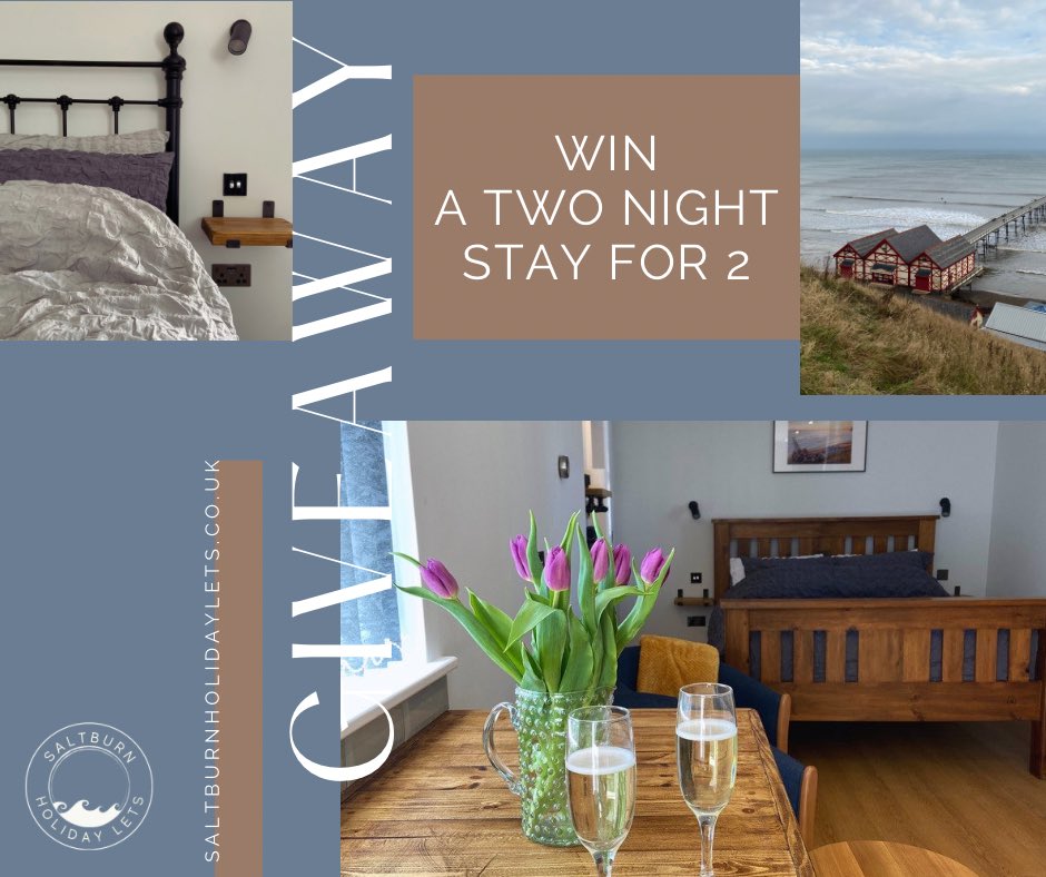 Head over to our Facebook &amp; Instagram pages to enter!! #giveaway #win #staycation #uktravelbloggers #nebloggers
