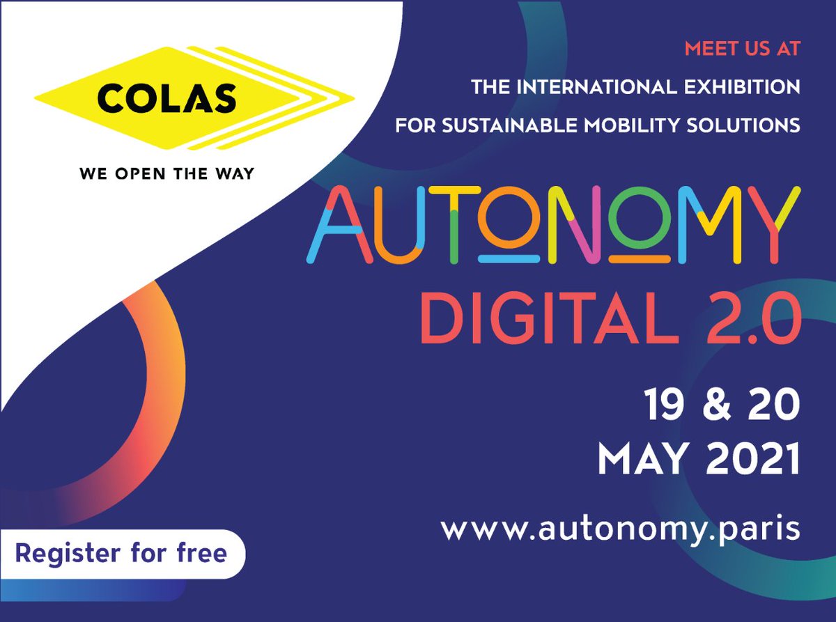 We are delighted to announce our participation to <a href="/AUTONOMY/">AUTONOMY</a> the international exhibition for sustainable #mobility solutions! 

💬Olga Boiché will present our turnkey solution for active &amp; micro mobility on Tuesday 19th