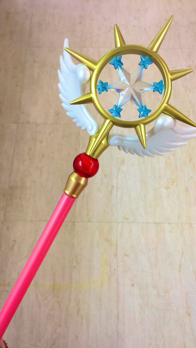 マンガ倉庫八代アミューズ カードキャプターさくら クリアカード編 夢の杖 リニューアル 入荷しました クオリティ高ッッッ Ufoキャッチャーの景品でこんなにクオリティの高い魔法の杖が 赤いパーツ部分がクリア仕様になり 全てが可愛く マンガ倉庫八代アミューズ カードキャプターさくら クリアカード編 夢の杖 リニューアル 入荷しました クオリティ高ッッッ Ufoキャッチャーの景品でこんなにクオリティの高い魔法の杖が 赤いパーツ部分がクリア仕様になり 全てが可愛く