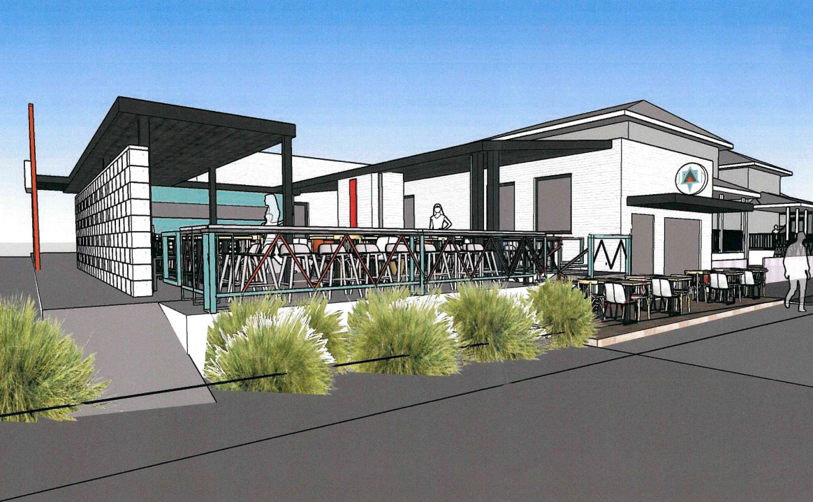 OKCTalk's tweet photo. Expanded patio planned for @iguanaokc in @AutoAlleyOKC https://t.co/Q0tLVuWBcn
