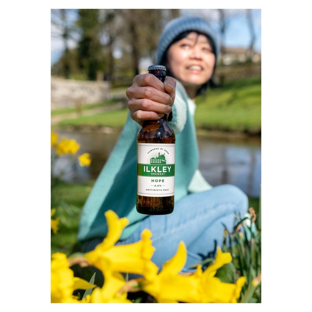 Ilkleybrewery's tweet photo. Anyone else feeling Hopeful?
Well we went and bottled that feeling - available now on our webshop https://t.co/mCOBU3RzrE
#hoptimistic #poweredbyhope #poweredbyhops #letsbeerpositive #poweredbybeer #springbeer https://t.co/BP0LAmXFWb