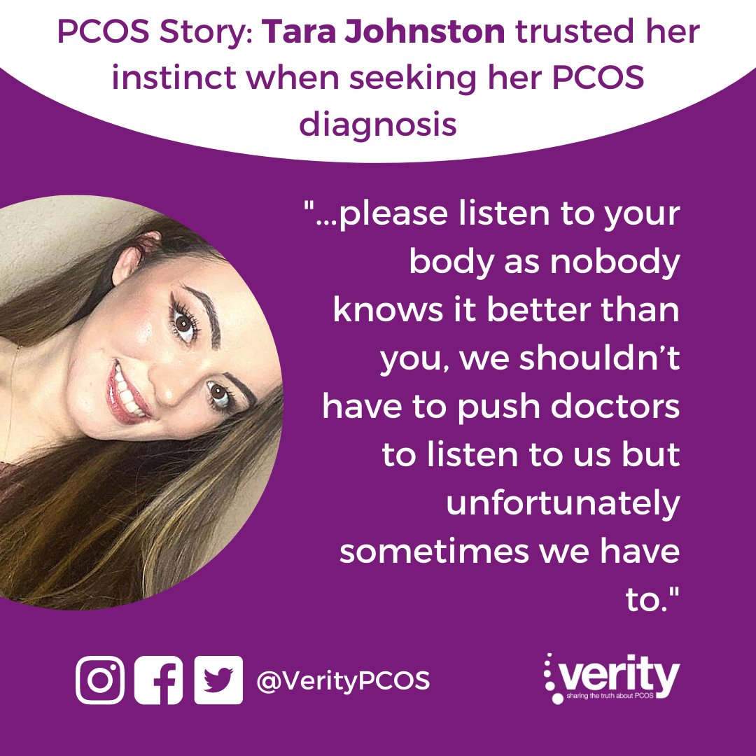 veritypmos's tweet photo. PCOS Story on the blog: Tara Johnston trusted her instinct when seeking her PCOS diagnosis
https://t.co/EKlUFzO4E7
#PCOS #PCOSAwareness #PCOSDiagnosis #PCOSstory https://t.co/BCOxwxWISR