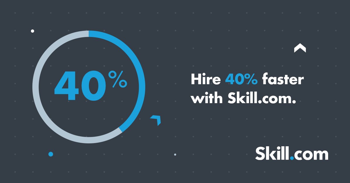 skilldotcom's tweet photo. The numbers speak for themselves. When our technology matches you to the right recruiters, you streamline the hiring process. See how to get started. https://t.co/RaDKN9RzO0 #Skilldotcom https://t.co/Du0VxzoCgn