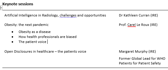 isrrt2020's tweet photo. We have a fantastic Congress program for #radiographers at this year's @isrrt Congress in Dublin. August 20-22! As well as 300+ scientific presentations, check out this amazing line up of speakers and topics https://t.co/45yufL8pnZ