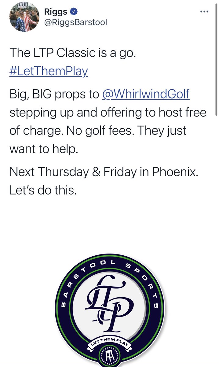 FrankieBorrelli's tweet photo. Show me another brand that can do both #GoodForGolf https://t.co/q82THh3FUa