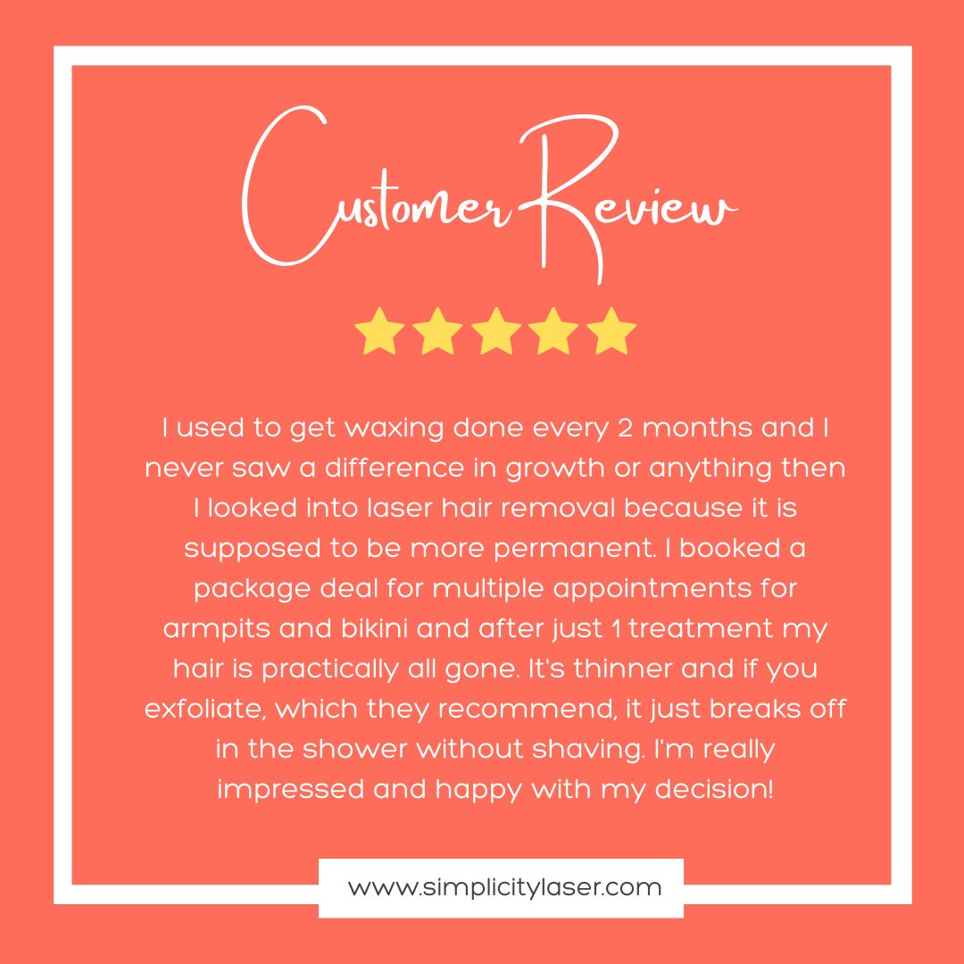 We couldn't be more thrilled for our client!

#reviews #googlereviews #clientreviews #reviewsmatter #5starreviews #simplicitylaser #simplythebest #topreviews
