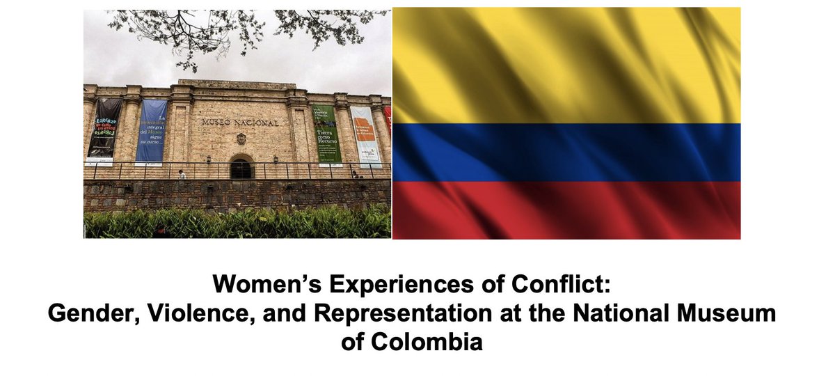 LasawW's tweet photo. Our next event is June 9th 5pm UK on
'Women’s Experiences of Conflict: Gender, Violence, and Representation at the National Museum of Colombia"
Register: https://t.co/JQ9S7nf1vb
#lasaww #gender #Colombia #Museos #museums #genereo @UniWestminster https://t.co/pbvrKogi4u