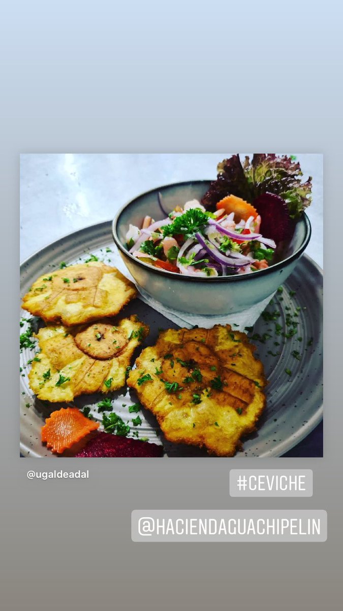 Estamos a 55 km de la Costa, siempre tenemos productos de Mar frescos . Están invitados a probar nuestro #ceviche .