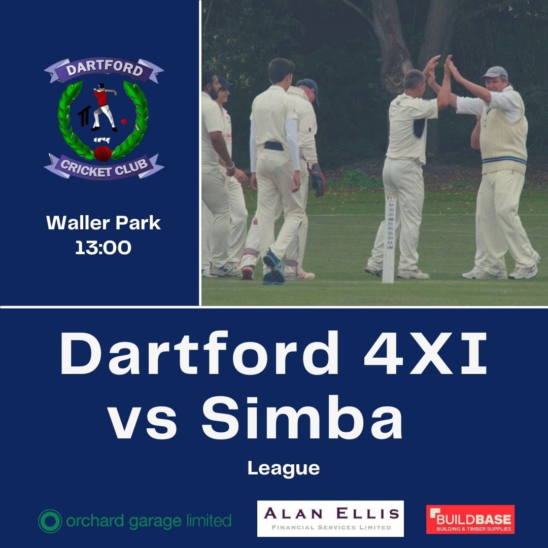 dartfordcricket's tweet photo. All 4️⃣ teams back in league action this week 💪

1s head to @HarvelCricket
2s home to @BexleyheathCC - kindly sponsored by @LaviniaBakery 🙌
3s go to H Anchorians
4s welcome Simba to Waller

🎯 #COYD https://t.co/U23gohWH7b