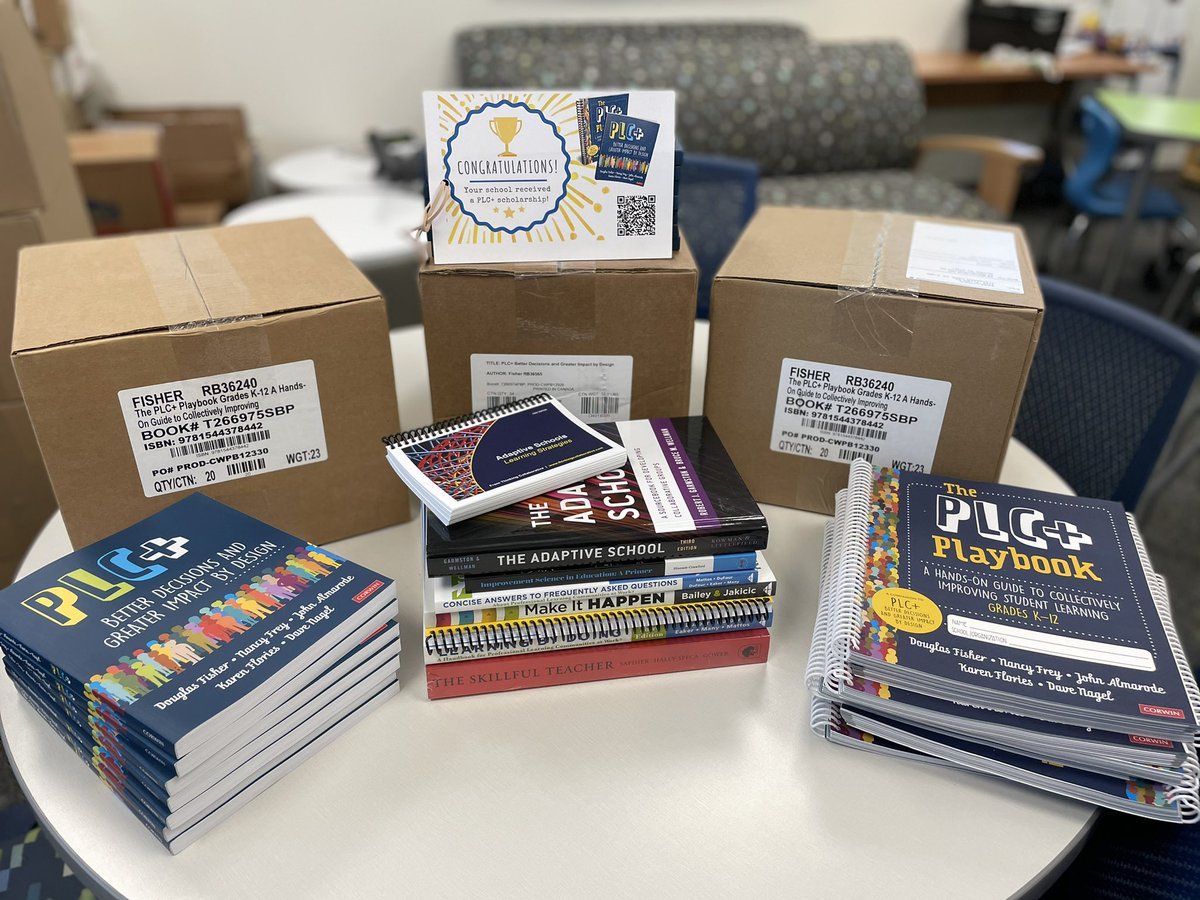 SURPRISE!  So excited to share this great resource with our PLTs next year!  Thank you to <a href="/WCPSSProfLearn/">ProfessionalLearning</a> for choosing <a href="/OakviewElem/">Oakview Elementary</a>! #owlsome