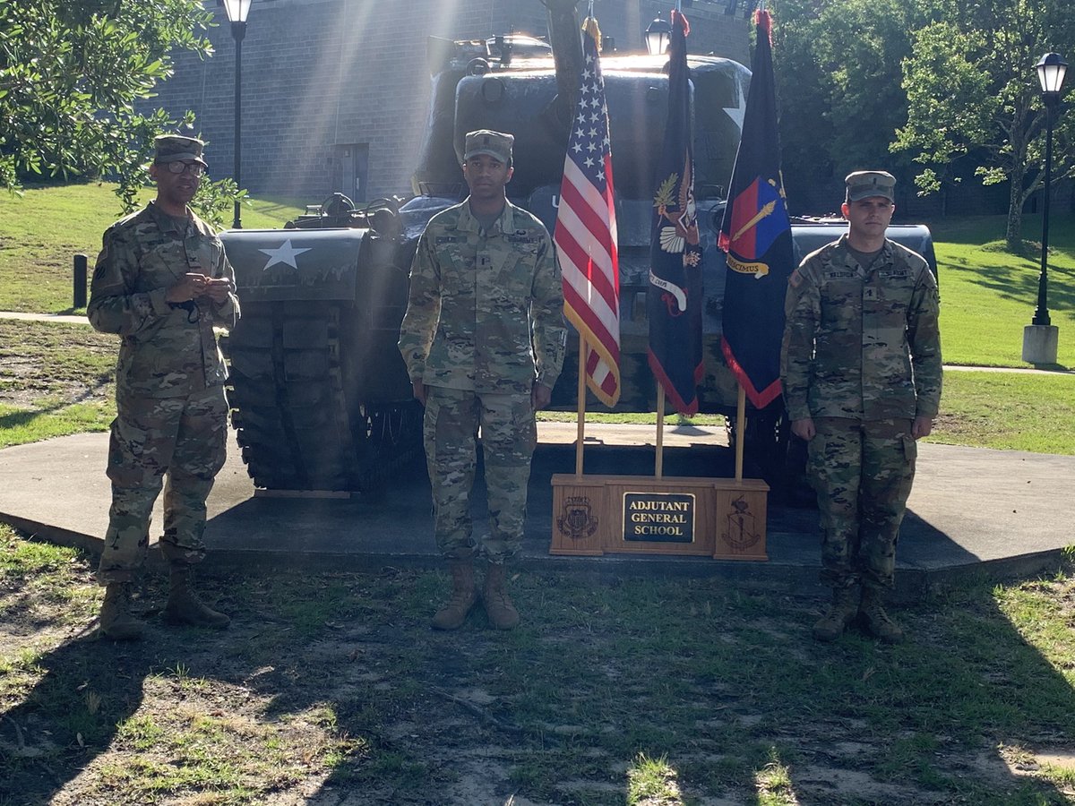 AGS_CMDT's tweet image. There is no better way to start a Friday than to have the honor of promoting two AG CCC students to the rank of Captain! #mysquad #defendandserve