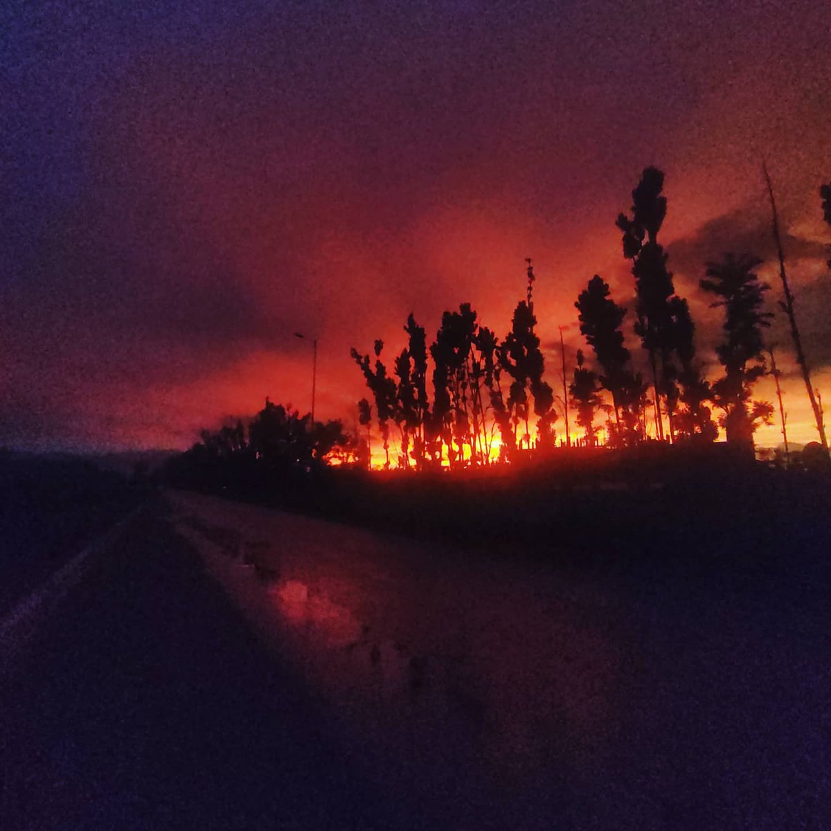 Tasim's tweet photo. On days when innocent blood permeates the evening sky
Kashmir is Palestine

#Kashmir #KashmirStandsWithPalestine
#downwithoccupation
#PalestineBleeding 
#Srinagar
#eveningskies https://t.co/S25loWFFpY