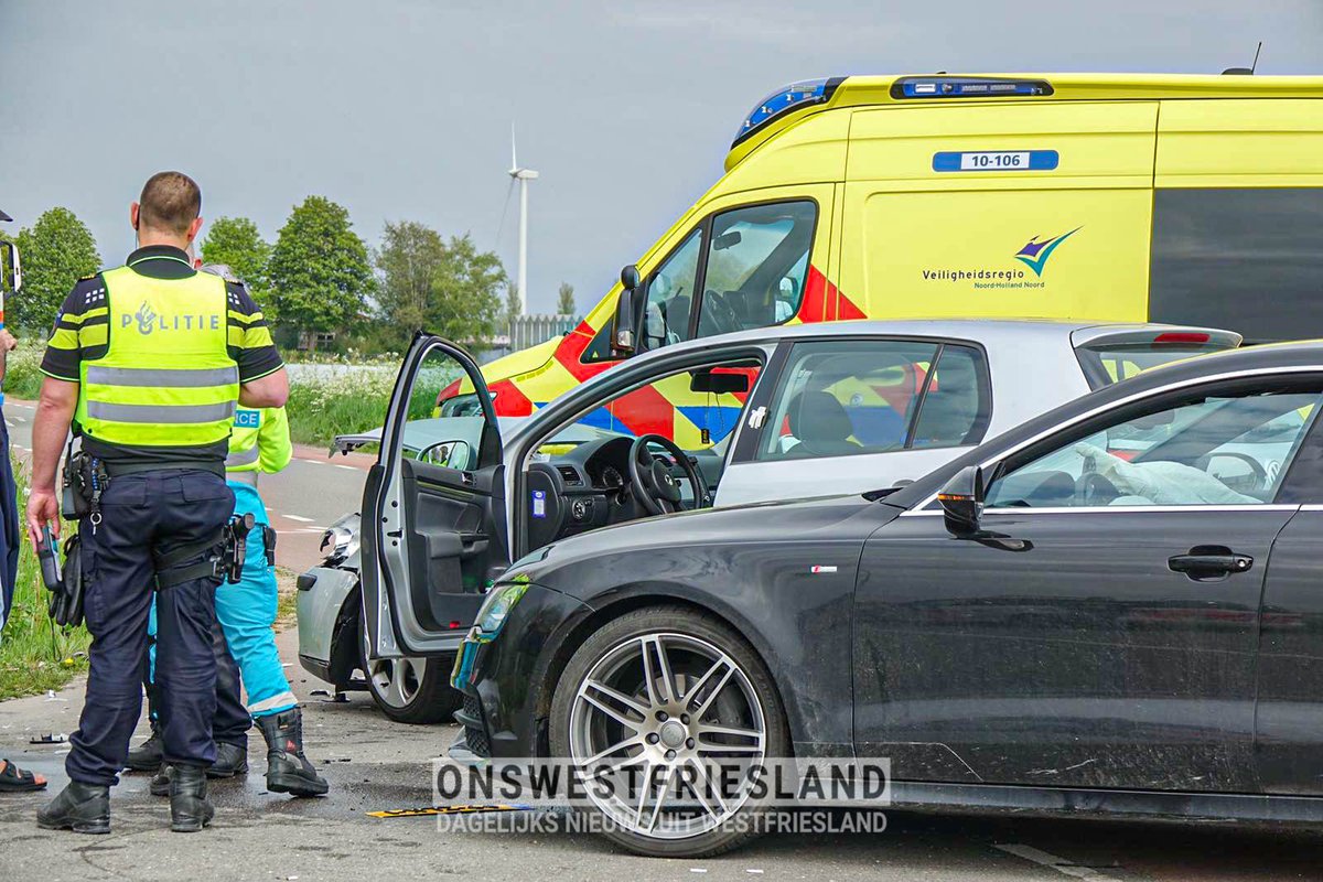 Melding aanrijding Gedeputeerde Laanweg Andijk