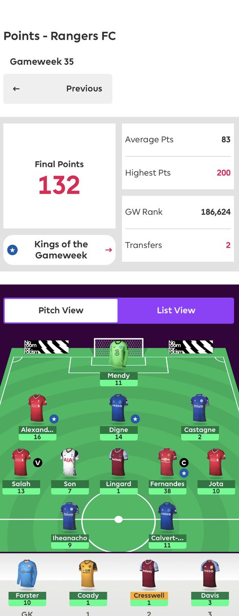 OfficialFPLCup's tweet photo. James Taylor and team ‘Rangers FC’
Ranked 35 overall
No Chips Remaining
Representing Australia 🇦🇺 and @LFC
 vs.
Matthew Reardon and team ‘Todos Somos Uno’
Ranked 22,235 overall
No Chips Remaining
Respresenting England 🏴󠁧󠁢󠁥󠁮󠁧󠁿 and @ManUtd https://t.co/effE1Km0Gn
