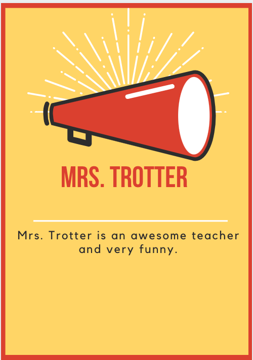 sarah_chicchi's tweet photo. Friday is a great day to celebrate some more Shout Outs from our @VirginiaCrossEl parents.  Awesome job!!  @CordersKinders @MrsTrotterVCE @esoto101 https://t.co/yD4FlKNRKC