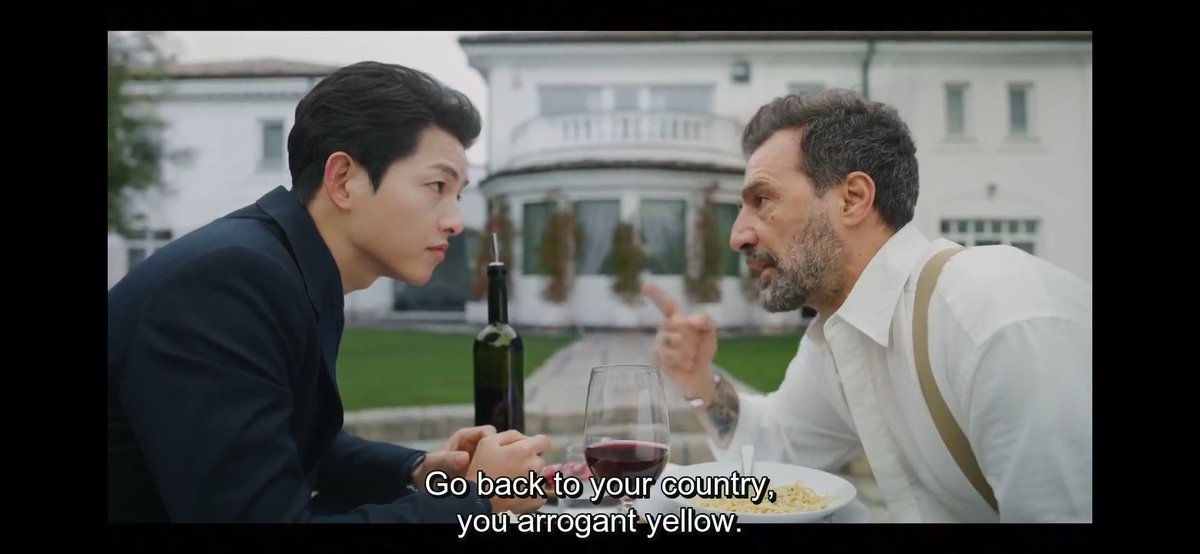 filterghvst's tweet image. appena cominciato Vincenzo e sto tipo già mi sta sui coglioni