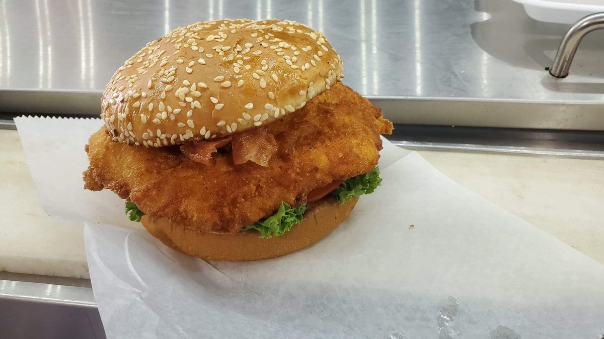 TheGreatAussie1's tweet photo. All set up and ready to serve some great Aussie bites…till 1pm at OLV https://t.co/S1Fu8bChvE
