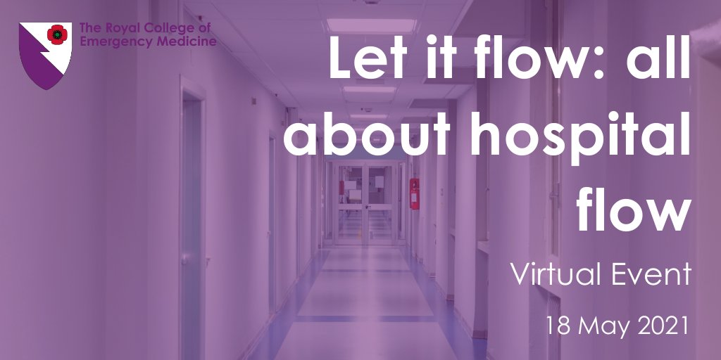 There's still time to book your place at the Let it Flow study day. The aim of this day is to change &amp; expand the thinking surrounding ED flow, explore the barriers to flow improvement &amp; much more 
🏥➡bit.ly/2RRmacu