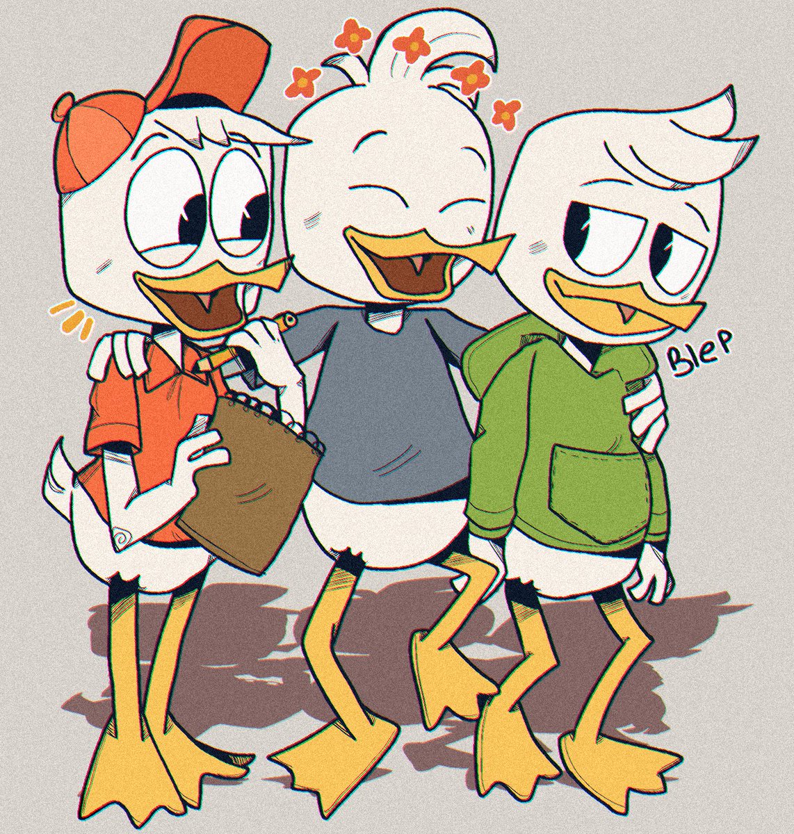 Duck triplets :)
#DuckTales #ducktalesfanart #disney #art 
#hueyduck #deweyduck #louieduck #joojdraws