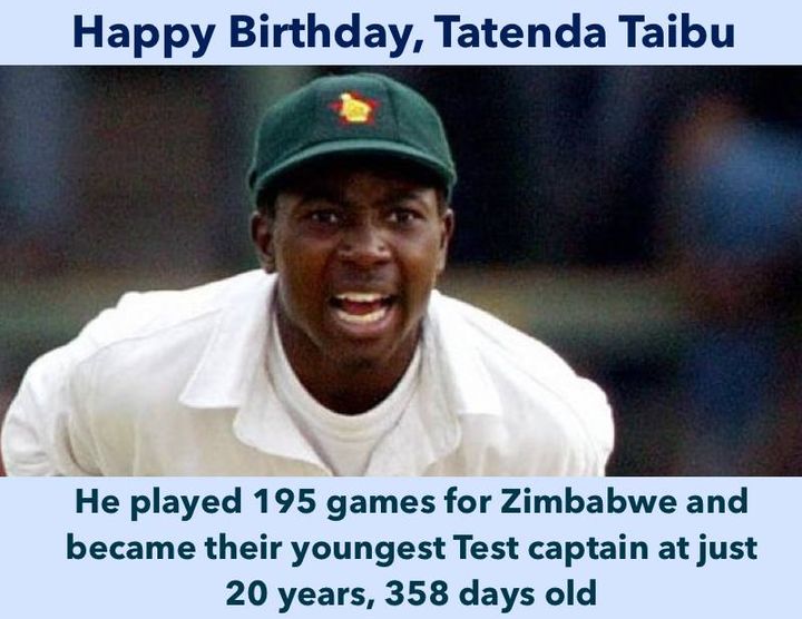 Happy Birthday, Tatenda Taibu 