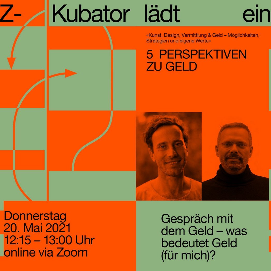 Was bedeutet #Geld (für Dich)? Finde es heraus, indem Du mit dem Geld ins Gespräch kommst, z.B. beim nächsten Z-Kubator Lunch, zhdk.ch/zkubator/z-kub…, zusammen mit @CriteriCal, Alternativwährungsexperte, und Stride's <a href="/bjObj0/">Björn Müller</a>