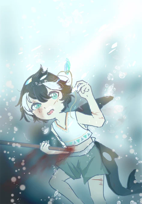 最期のひかり #絵描きさんと繋がりたい 