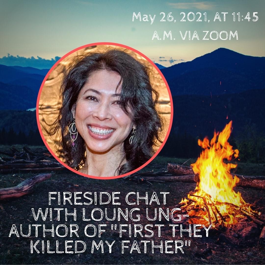 Remember to read and watch the Netflix film, 'First They Killed My Father' before Fireside Chat with author Loung Ung on May 26th! To purchase a copy of First They Killed My Father: amazon.com/First-They-Kil…