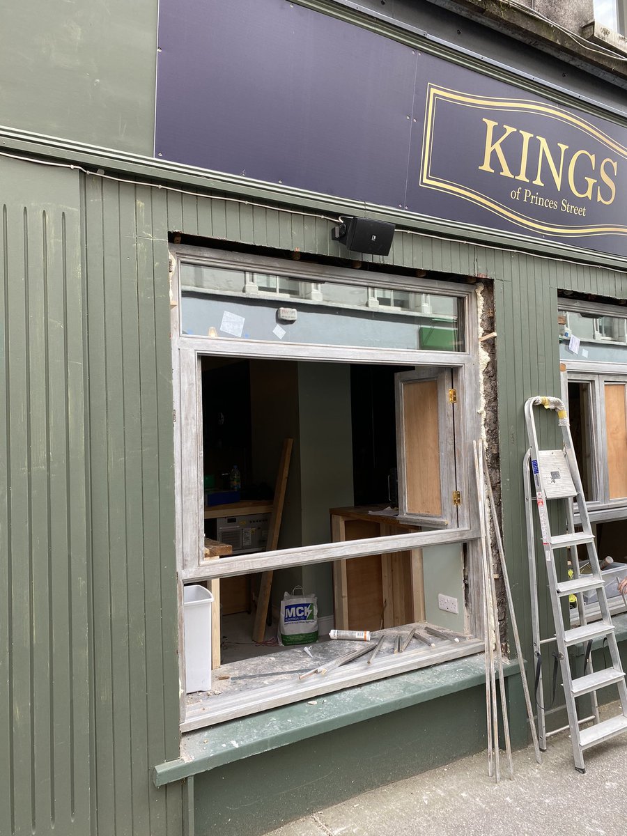 Kings Cork (@kingscork) on Twitter photo Another great week of progress put in. Just lovely to see our new windows being fitted earlier also. Designing, building, growing our new offering. Bring on June the 7th. <a href="/CorkPrinces/">Princes Street Cork</a> #Wine #Cocktails #StreetFood Another great week of progress put in. Just lovely to see our new windows being fitted earlier also. Designing, building, growing our new offering. Bring on June the 7th. <a href="/CorkPrinces/">Princes Street Cork</a> #Wine #Cocktails #StreetFood