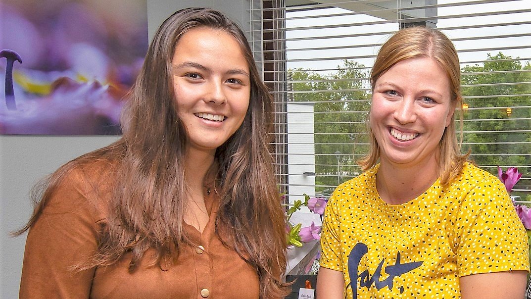 Renske (rechts) van Ergotherapiepraktijk Veerkrachtig: "In de ergotherapie wordt ook de symboliek ‘weegschaal’ gebruikt, dus voor onze cliënten is dat herkenbaar. Loepzuiver en echt een plus.” Lees hun ervaring met BordjeVol bordjevol.nl/2021/05/14/die…