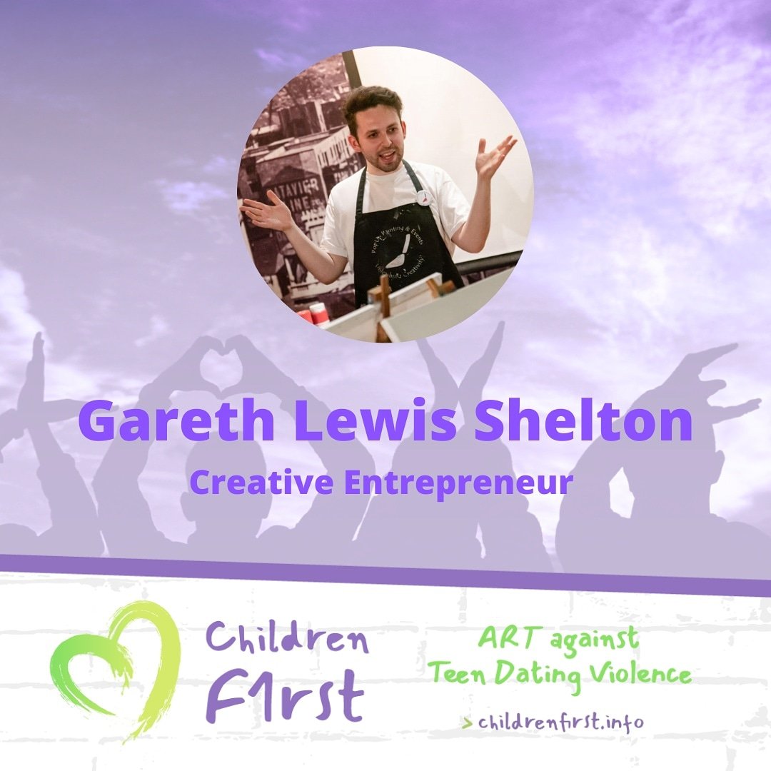 ChildrenFirst16's tweet photo. #ArtAgainstTeenDatingViolence
We are proud to have #GarethLewisShelton from #UK in our #InternationalJury! 
He is a creative entrepreneur and Co-funder of #PopUpPainting to bring art where people meet! Thank you Gareth for being part of the team!🙏
Submit your artwork by May 31 ! https://t.co/zpe3VbmjKv