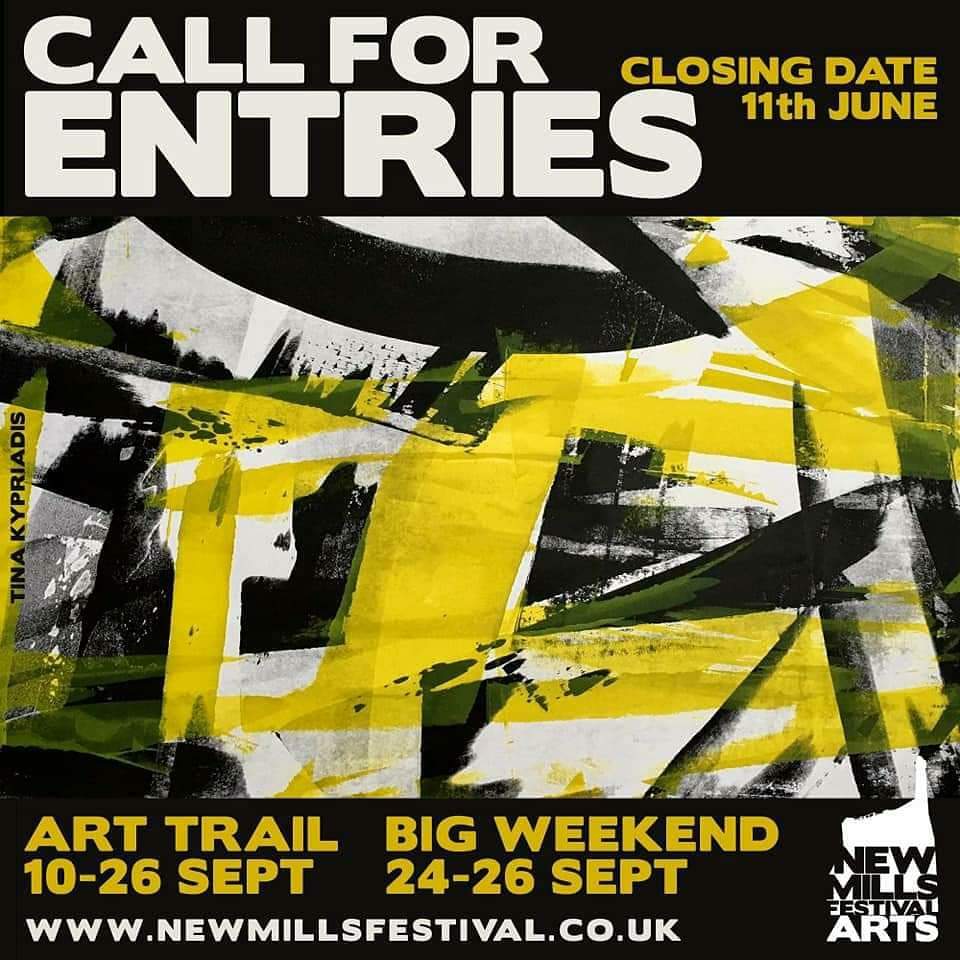 4 WEEKS TO GO!

Submissions are still open until midnight on 11th June 👀 – so get those creative juices flowing and send your application in to us ASAP! 😁

Full entry details can be found at: newmillsfestival.co.uk

#nmf2021 #NMFestArtTrail #newmillsfestival #Art #GetInvolved