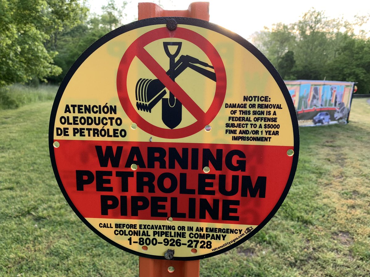 DaveFox5DC's tweet photo. I found the colonial pipeline in Manassas at Bull Run regional Park https://t.co/GP60vgAbEO