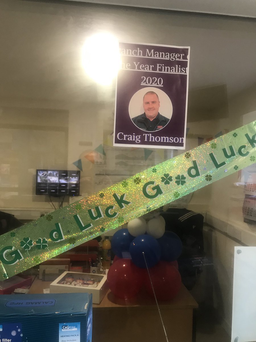 Cowal_Building's tweet photo. 🛠GOOD LUCK CRAIG for the Builders Merchants Awards TODAY🍀
Kudos to Rachel as she sorted out the cupcakes, banners, balloons - the whole works for Craig. Doesn’t he look delighted 😁
No matter what place you come Craig, we are all proud of you ❤️ @NBGLLP @BMerchantsNews @resapol https://t.co/ddvgRmAiZx