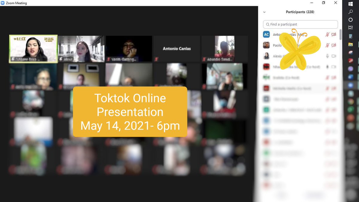 toktok_phil's tweet photo. Just now‼️

Another successful toktok online presentation for 6pm session🎉🎉
Thank you 228 Participants‼️👏

Next session is tomorrow 6pm. Reserve your slots now⏳. See u👊
#toktok
#freeonlinepresentation
#Zoom
#limitedslotsonly https://t.co/4T7oAhFg9N