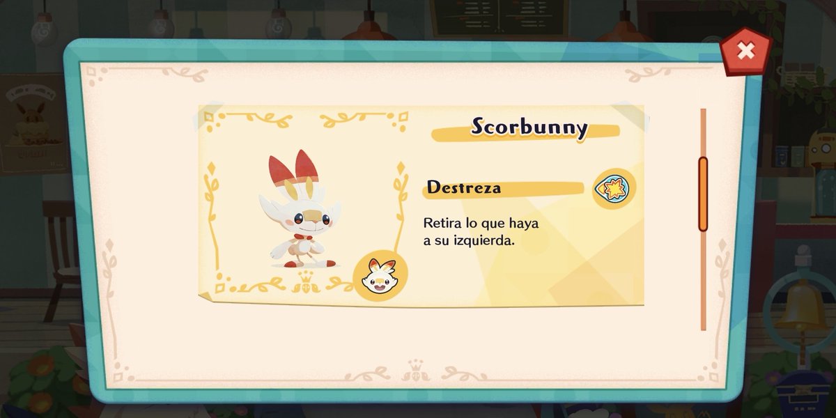 pokemon cafe mix scorbunny