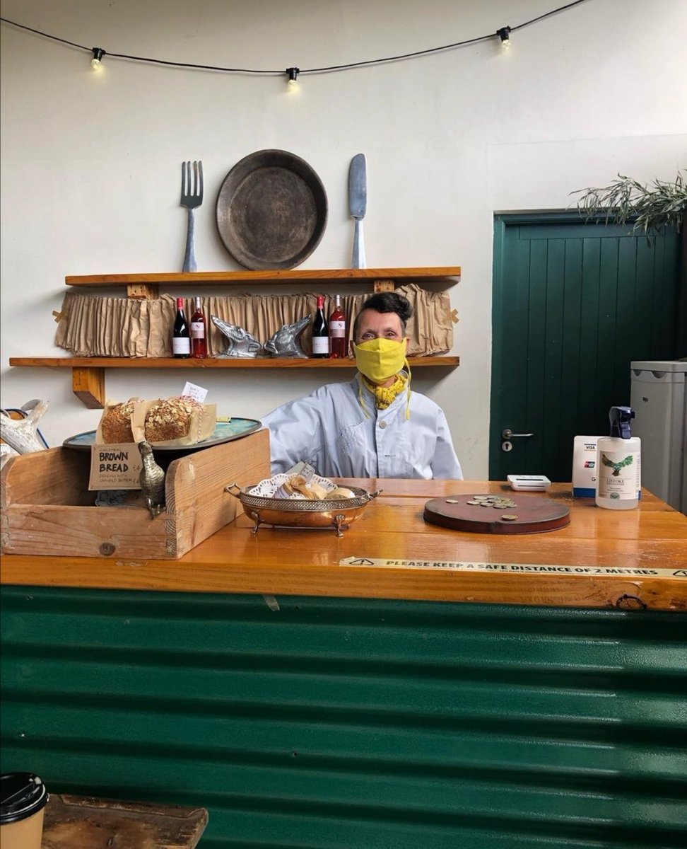 The lovely <a href="/glasgow_diaz/">GLASGOW_DIAZ</a> wearing #TheCostumeRoom #Linen #Origami #FaceCovering bringing a bit of sunshine wherever she goes ☀️☀️☀️
#Thankyou @nataliebcoleman for capturing this beautiful moment really wish I had been there now ❣️<a href="/RockFarmSlane/">Rock Farm Slane</a> market is every Thursday 11-4 🎉🥖🥖