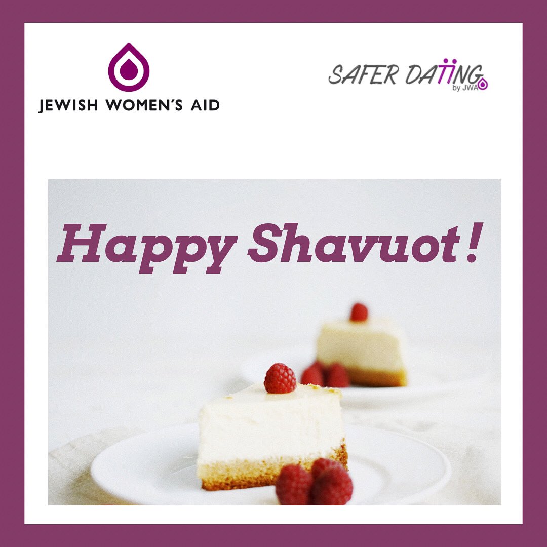 saferdatingJWA's tweet photo. Happy Shavuot from all of us at Safer Dating. We have had such a great week teaching in schools and giving talks- a wonderful way to go into Chag! https://t.co/zOqwUUemR7