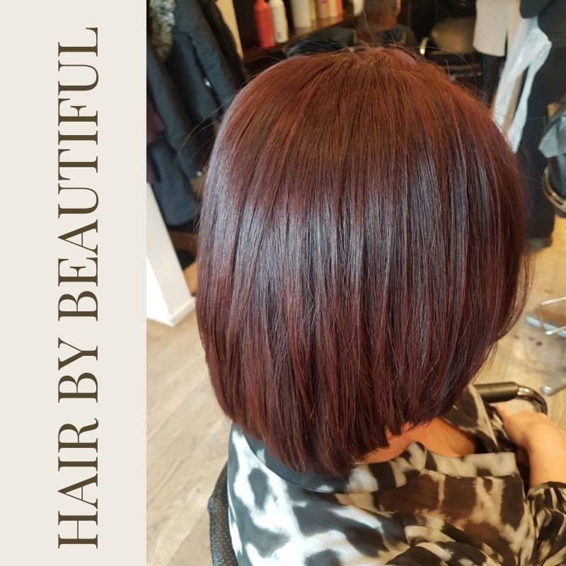 styleloungers's tweet photo. #Obsessed with this gorgeous rich burgundy colour with a fresh cut &amp; blow dry by our creative director Beautiful in our Teddington Salon. We love the depth of this colour #HairGoals 😍😍😍

Salons in both #Teddington and #Wandsworth