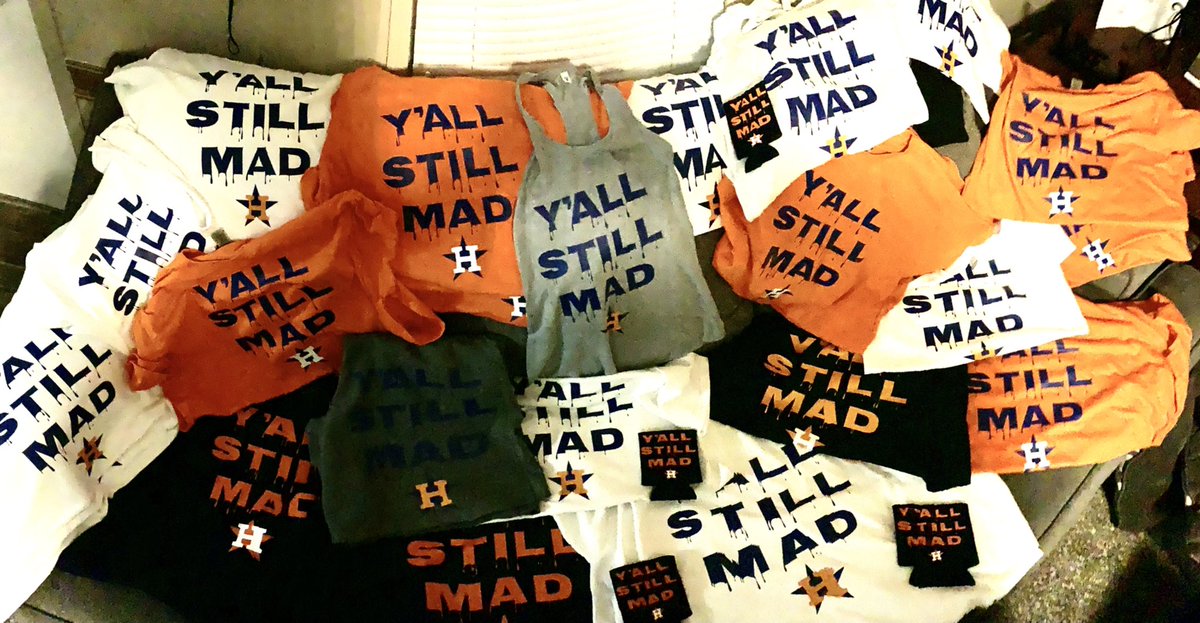 japola11's tweet photo. H-Town Iโll be by Minute Maid Park this afternoon selling Yโall Still Mad gear! I have tanks,shirts,koozies,shorts etc. Also my peeps i can mail if interested. LMK! #djrj #djrjproductions #trunkwork #houston #htown ๐ค๐พ https://t.co/bsV5PruhHF