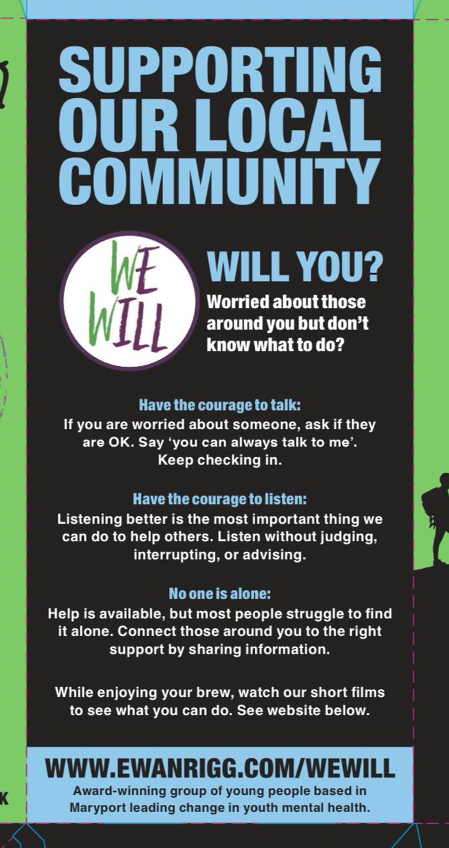 For #MentalHealthAwarenessWeek to show our support for @EwanriggLT and the <a href="/wewillcampaign/">WE WILL CAMPAIGN</a> we have created a new carton print to spread the word about the work those at We Will are doing to help our community.

Please share as much as possible!

#wellness #lookaftereachother